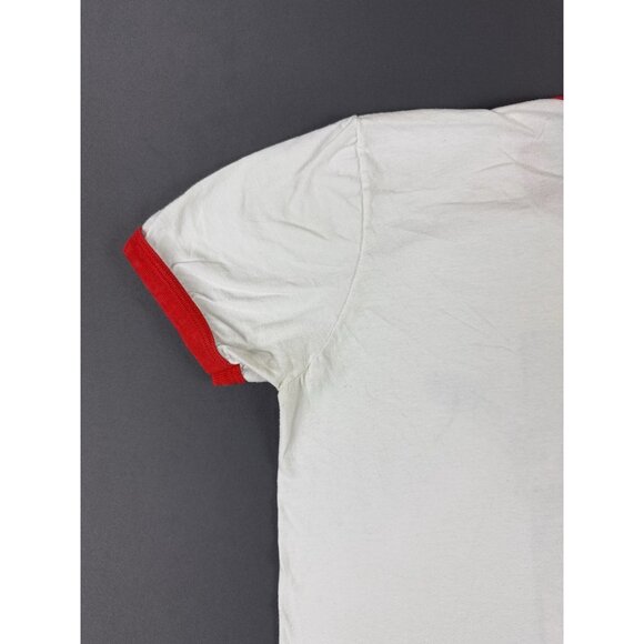 Vintage Y2K Ash Vs Evil Dead Horror TV Series Ringer Shirt Womens Medium Promo - Picture 9 of 15